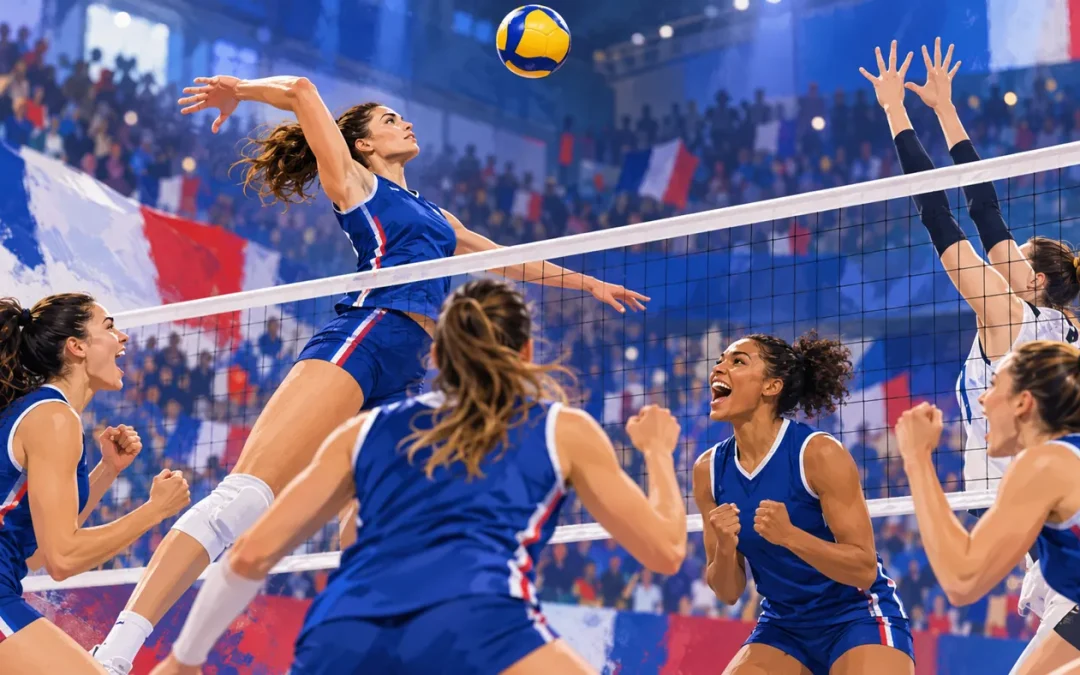 Les Bleues qualifiées pour la Coupe du monde de volley 2027